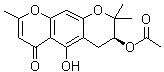 Hamaudol-7-acetate molecular structure (CAS 30358-88-4)