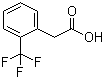 2-(三氟甲基)苯乙酸分子结构 (CAS 3038-48-0)