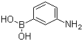 3-氨基苯硼酸分子结构 (CAS 30418-59-8)