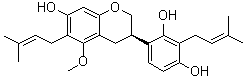 Licorisoflavan B molecular structure (CAS 30508-27-1)