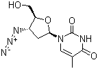 齐多夫定分子结构 (CAS 30516-87-1)