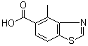 4-Methyl-5-benzothiazolecarboxylic acid molecular structure (CAS 305381-68-4)