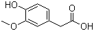 高香草酸分子结构 (CAS 306-08-1)