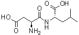 structure of CAS# 3062-14-4, L-alpha-Aspartyl-L-leucine;L-Aspartyl-L-leucine; NSC 332636; alpha-Aspartylleucine
