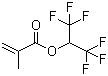 1,1,1,3,3,3-六氟异丙基甲基丙烯酸酯分子结构 (CAS 3063-94-3)