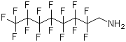 structure of CAS# 307-29-9, 1H,1H-Perfluorooctylamine;1H,1H-Pentadecafluorooctylamine
