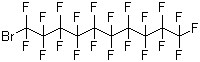 结构式 CAS# 307-43-7, 全氟溴癸烷; 1-溴全氟癸烷