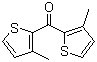 Bis(3-methyl-2-thienyl)methanone molecular structure (CAS 30717-55-6)
