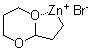 [2-(1,3-Dioxan-2-yl)ethyl]zinc bromide molecular structure (CAS 307531-82-4)