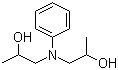N,N-Bis(2-hydroxypropyl)aniline molecular structure (CAS 3077-13-2)