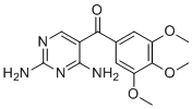 5-(3,4,5-Trimethoxybenzoyl)-2,4-pyrimidinediamine molecular structure (CAS 30806-86-1)