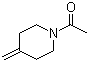 结构式 CAS# 308087-58-3, 1-乙酰基-4-亚甲基哌啶