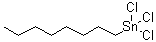 结构式 CAS# 3091-25-6, 辛基三氯锡烷