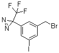 3-[3-(Bromomethyl)-5-iodophenyl]-3-(trifluoromethyl)-3H-diazirine molecular structure (CAS 309250-32-6)