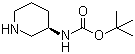 (R)-3-(Boc-Amino)piperidine molecular structure (CAS 309956-78-3)