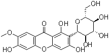 7-O-甲基芒果素分子结构 (CAS 31002-12-7)