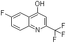 结构式 CAS# 31009-34-4, 6-氟-4-羟基-2-(三氟甲基)喹啉