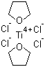 Bis(tetrahydrofuran)tetrachlorotitanium molecular structure (CAS 31011-57-1)