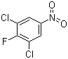structure of CAS# 3107-19-5, 3,5-Dichloro-4-fluoronitrobenzene