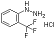 2-(三氟甲基)苯肼盐酸盐分子结构 (CAS 3107-34-4)