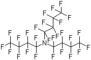 结构式 CAS# 311-89-7, 全氟三丁胺; FC-43