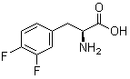 3,4-Difluoro-L-phenylalanine molecular structure (CAS 31105-90-5)