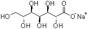 Sodium glucoheptonate molecular structure (CAS 31138-65-5)