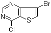 7-Bromo-4-chlorothieno[3,2-d]pyrimidine molecular structure (CAS 31169-27-4)