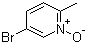 5-Methyl-5-bromopyridine-N-oxide molecular structure (CAS 31181-64-3)
