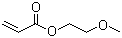 2-丙烯酸-2-甲氧基乙酯分子结构 (CAS 3121-61-7)