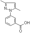 结构式 CAS# 312531-88-7, 3-(3,5-二甲基吡唑-1-基)苯甲酸