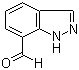1H-吲唑-7-甲醛分子结构 (CAS 312746-72-8)