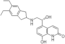 Indacaterol molecular structure (CAS 312753-06-3)