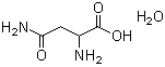 DL-天冬酰胺一水物分子结构 (CAS 3130-87-8)