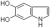 5,6-二羟基吲哚分子结构 (CAS 3131-52-0)