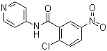 structure of CAS# 313516-66-4, T 0070907;2-Chloro-5-nitro-N-4-pyridinylbenzamide