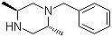 trans-1-Benzyl-2,5-dimethylpiperazine molecular structure (CAS 3138-88-3)