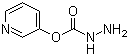 Hydrazinecarboxylic acid 3-pyridinyl ester molecular structure (CAS 313989-79-6)