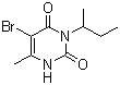 Bromacil molecular structure (CAS 314-40-9)