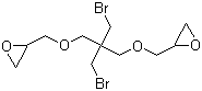 2,2-Bis(bromomethyl)-1,3-propanediol diglycidyl ether molecular structure (CAS 31452-80-9)