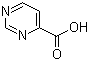 4-Pyrimidinecarboxylic acid molecular structure (CAS 31462-59-6)