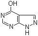 structure of CAS# 315-30-0, Allopurinol;4-Hydroxypyrazolo[3,4-d]pyrimidine; 1H-Pyrazolo[3,4-d]pyrimidin-4-ol; HPP