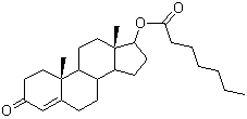Testosterone enanthate molecular structure (CAS 315-37-7)