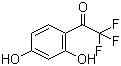 1-(2,4-Dihydroxyphenyl)-2,2,2-trifluoroethanone molecular structure (CAS 315-44-6)