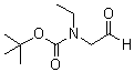 Ethyl(2-oxoethyl)carbamic acid 1,1-dimethylethyl ester molecular structure (CAS 315718-06-0)