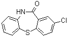 structure of CAS# 3159-04-4, 2-Chlorodibenzo[b,f][1,4]thiazepin-11(10H)-one