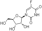 5-Fluorouridine  molecular structure (CAS 316-46-1)