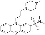 Thioproperazine molecular structure (CAS 316-81-4)