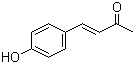 结构式 CAS# 3160-35-8, 4-羟基亚苄基丙酮; 对羟基亚苄基丙酮