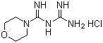 structure of CAS# 3160-91-6, Moroxydine hydrochloride